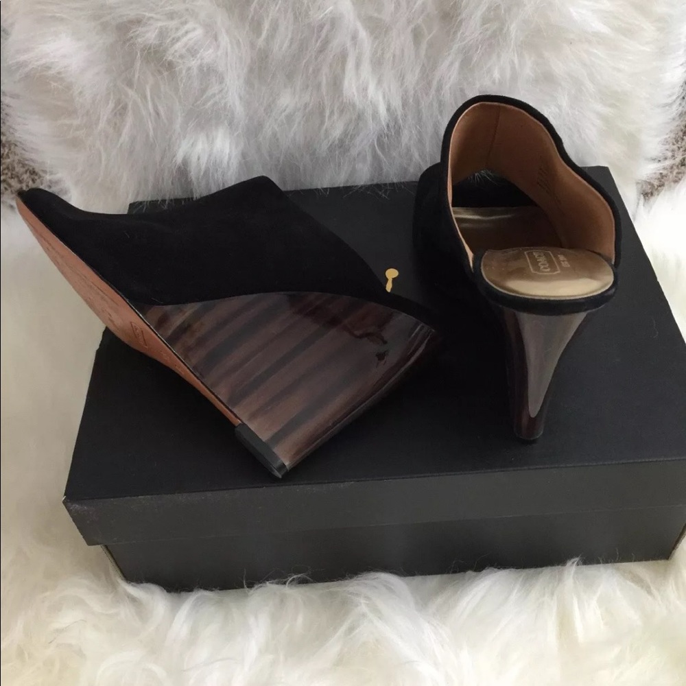 Coach Hollie Mules size 9.5